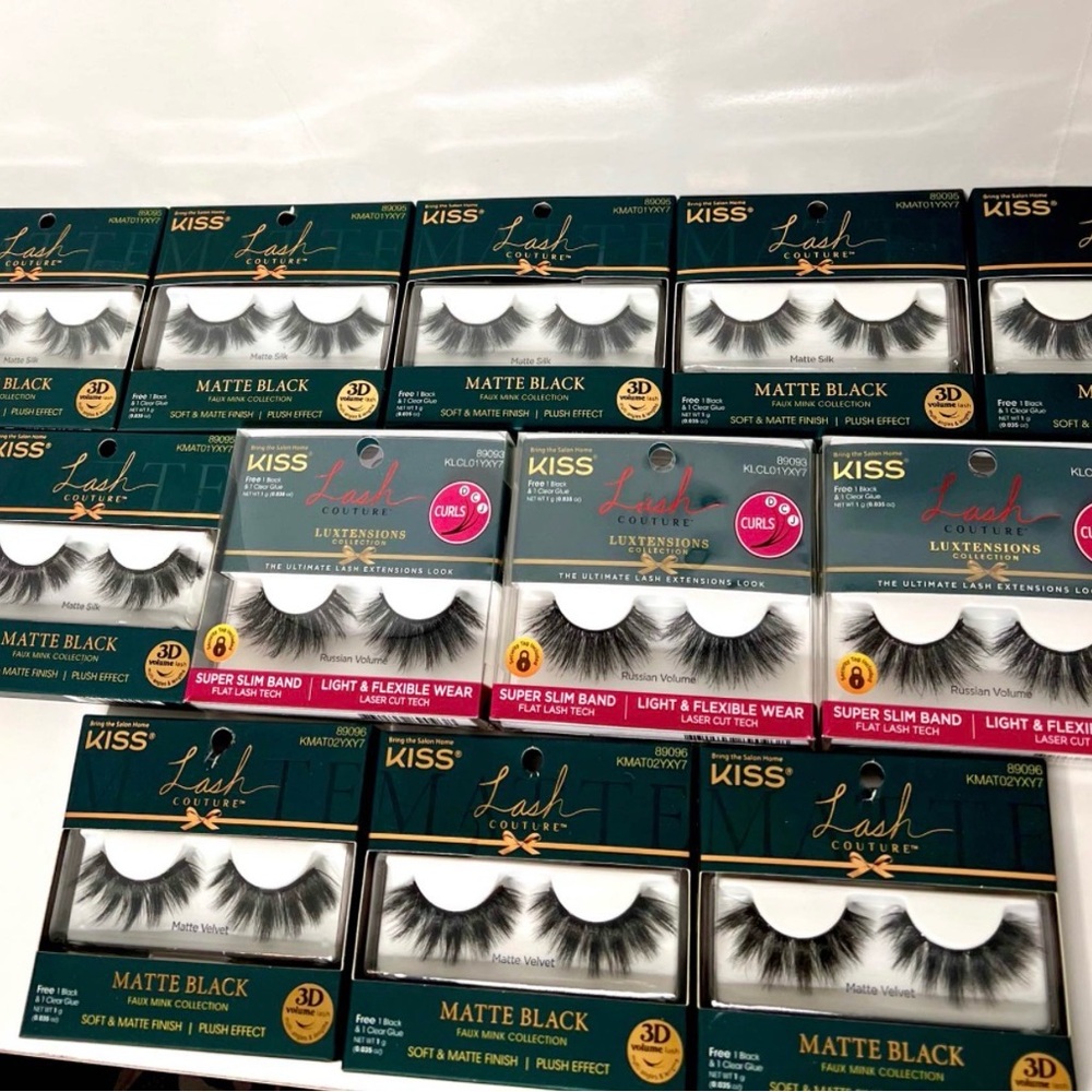 KISS Lash Couture Matte Black Collection